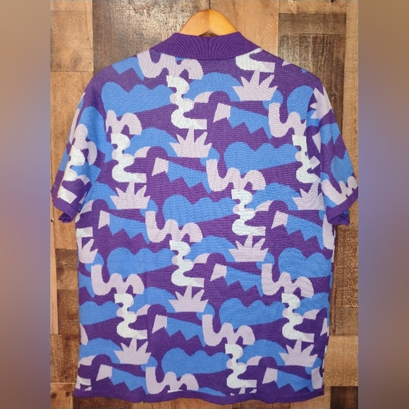 NWT Will Bryant X Bonobos Short Sleeve Sweater Polo Mens Eggplant Limited Editio - Picture 7 of 7